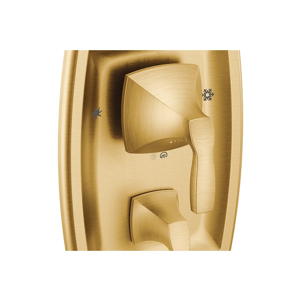 Posi-Temp(R) With Diverter Tub/Shower Valve Only Brushed Gold